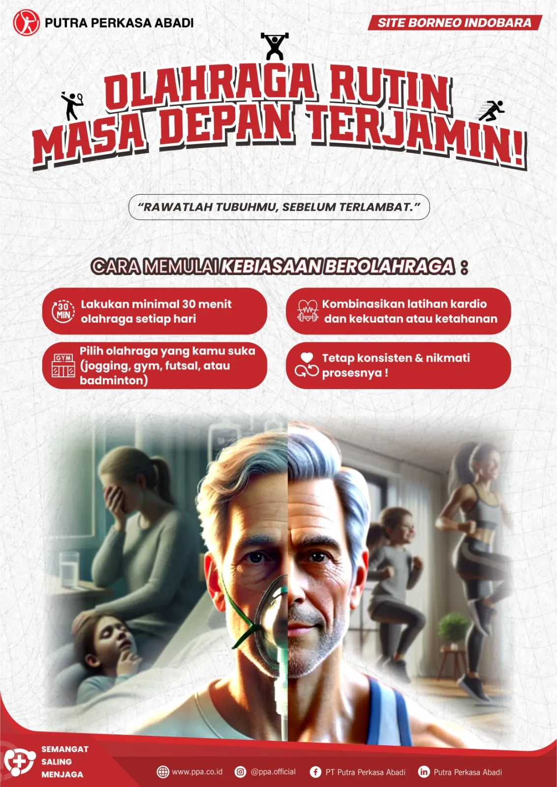 Olahraga Rutin, Investasi Terbaik untuk Masa Depan yang Lebih Sehat